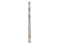 Bosch Pro Wood fa spirálfúró HSS Ø 6 mm x 49 mm x 105 mm ezüstszínű