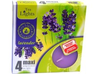 Maxi teamécses illatos levendula 4 db Maxi teamécses illatos levendula 4 db