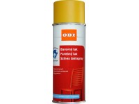 OBI lakkspray színes selyemfényű okker 400 ml