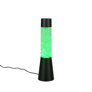 Reality Martini LED asztali lámpa RGB színváltással és csillám effektussal a vízoszlopban.