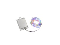 Konstsmide LED-es fényfüzér 80 dióda elemes működés színes Konstsmide LED-es fényfüzér 80 dióda elemes működés színes