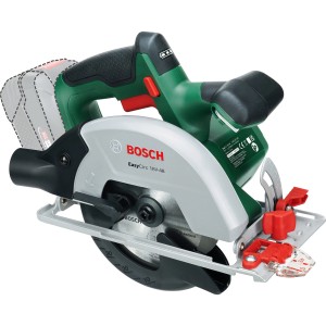 Bosch EasyCirc 18V-48 akkus kézi körfűrész (akku nélkül) zöld és szürke színben.