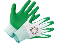 LUX-TOOLS kerti kesztyű latex zöld méret: 8