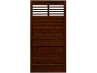 Belátásgátló kerítéselem Nicea barna 180 cm x 90 cm FSC®