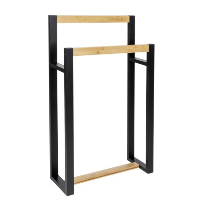 WENKO Braidi törölközőtartó FSC® tanúsítvánnyal rendelkező bambusz