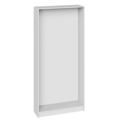 Fehér álló szekrény 100 cm x 225,6 cm x 35 cm Moduláris gardrób