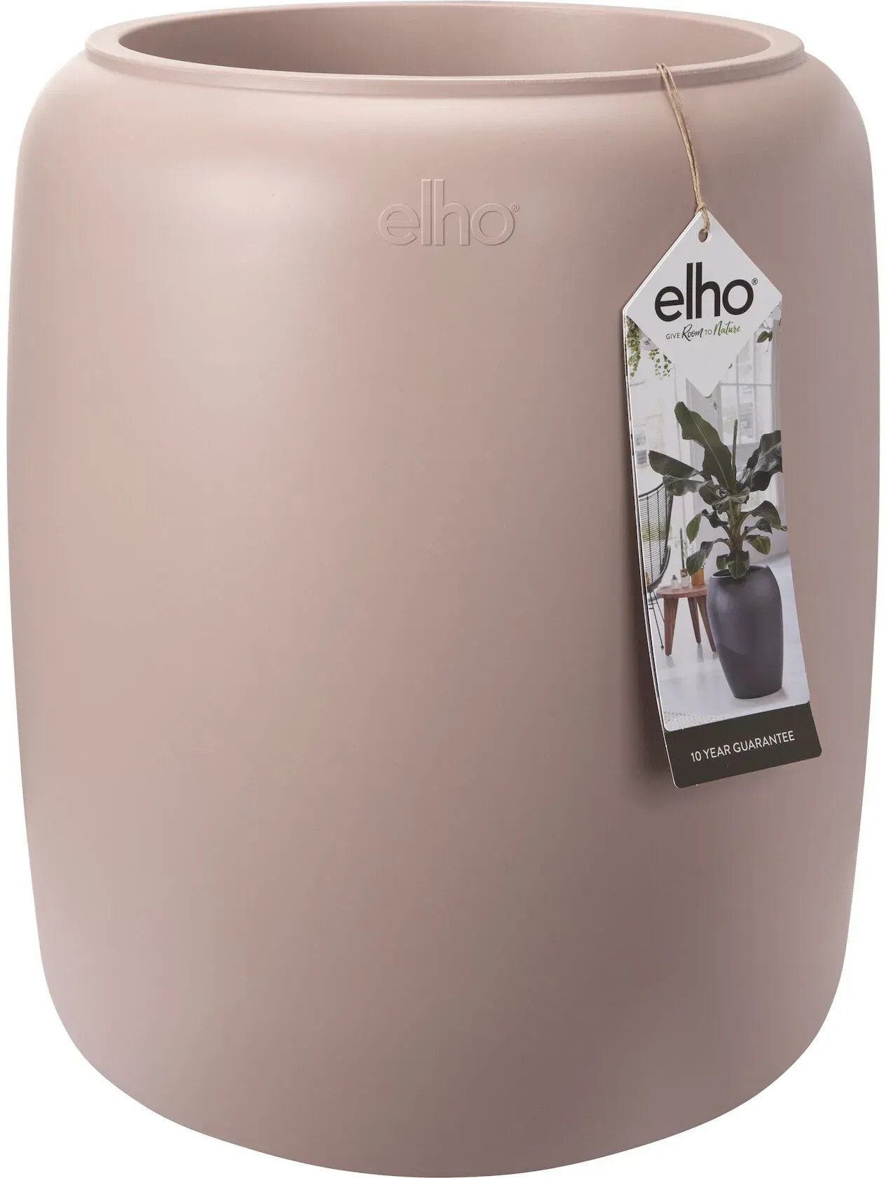 Elho Sweet Raspberry Elho Pure Beads Medium kaspó 39,2 cm átmérő rózsaszín