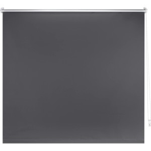 Szürke Manresa hővédő roló, 100x175 cm, lánccal és hővisszaverő bevonattal.