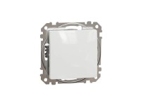 SEDNA Egypólusú kapcsoló rugós bekötés 10AX fehér