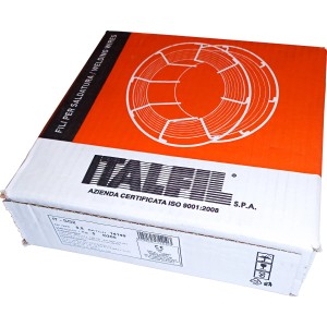 ITALFIL t.b.t. hegesztőhuzal tartozék csomagolása.