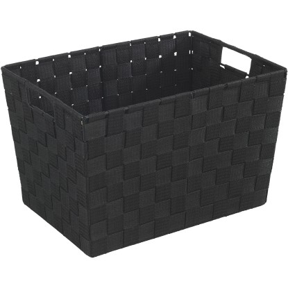Wenko tárolókosár Adria fekete M-es méret