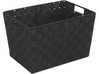 Wenko tárolókosár Adria fekete M-es méret Wenko tárolókosár Adria fekete M-es méret