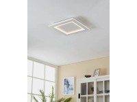 Eglo Padrogiano-Z RGB LED-es mennyezeti lámpa 45 cm x 45 cm fehér Eglo Padrogiano-Z RGB LED-es mennyezeti lámpa 45 cm x 45 cm fehér