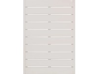 Faro fél elem tejeskávé-barna lakkozott 130 cm x 90 cm FSC®