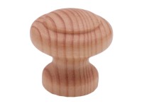 Bútorfogantyú S 70-30 gomb fenyő lakkozott FSC®