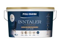 Poli-Farbe Inntaler Premium beltéri diszperziós falfesték fehér 4 l Poli-Farbe Inntaler Premium beltéri diszperziós falfesték fehér 4 l