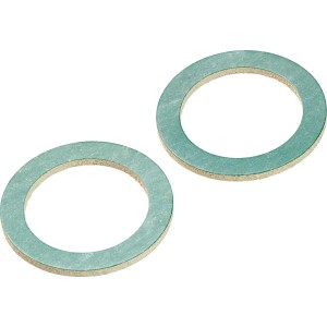 Két darab rosttömítés, Ø 24/34 mm, vízvezeték- és szaniter szerelésekhez.