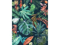 Komar Colourful Leaves fátyoltapéta 200 cm x 250 cm
