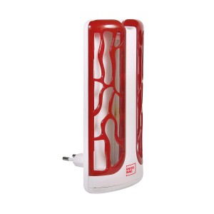 Swissinno Mini rovarcsapda LED 4W, beltéri rovarvédelem, piros/fehér.