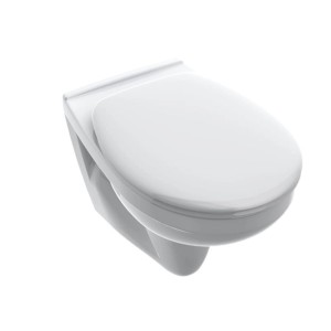 Fehér, falra szerelhető t.b.t. WC-csésze modern fürdőszobákba.