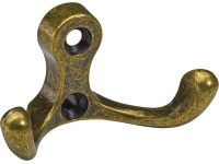 Hettich kabátakasztó sárgaréz bevonatú brünírozott 31 mm x 58 mm x 29 mm