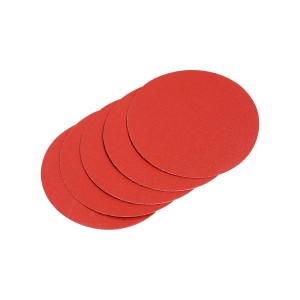 LUX Szálcsiszoló tárcsák, 180 mm, 2 darabos készlet, K60 és K80 szemcseméret sarokcsiszolókhoz.