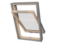 WERTPLUS szigetelt fa tetőablak szárnyszellőzővel 66 cm x 118 cm WERTPLUS szigetelt fa tetőablak szárnyszellőzővel 66 cm x 118 cm