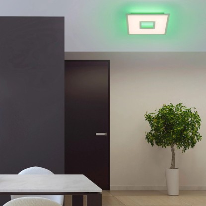 Recess LED-es mennyezeti lámpa 45 cm x 45 cm 2700-5000 K RGB