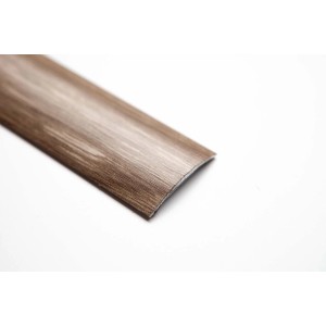 Átvezető profil fóliázott alu öntapadó agyagos tölgy 40 mm x 1800 mm DP64/S