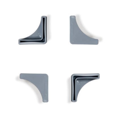 AR Shelving műanyag láb összedugható és -csavarozható polcokhoz 4 db