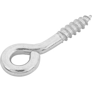 Horganyzott viharkampó szemes csavar, 4,4 x 25 mm, 6 darabos készlet.
