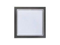 Rábalux Andorra LED kültéri fali lámpa 12 W 18,5 cm x 18,5 cm fekete - fehér