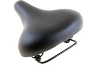 Kerékpárnyereg rugós széles