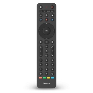 Hama univerzális távirányító TV-hez, DVD-hez, vevőhöz. Infravörös, tanuló, applikációs gombokkal.