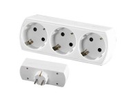 Elosztó hármas 16A 250V