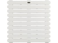 Wenko zuhany kilépőrács bel- és kültérre 55 cm x 55 cm fehér