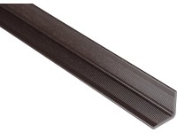 Kovalex WPC falcsatlakozó profil szürkésbarna 4 cm x 4 cm x 250 cm