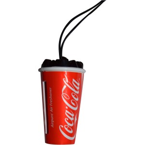 Airflair Coca Cola pohár autó légfrissítő, vanília illat.