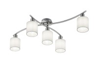 Trio Garda mennyezeti lámpa matt nikkel