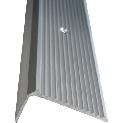 Lépcső élvédő 25 mm x 20 mm x 900 mm ezüst