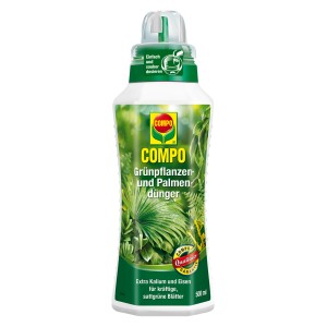 Compo 500ml folyékony tápoldat zöld növényekhez és pálmákhoz az erős, zöld levelekért.