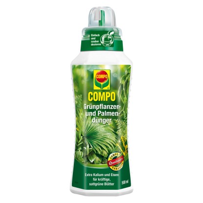 Compo 500ml folyékony tápoldat zöld növényekhez és pálmákhoz az erős, zöld levelekért.