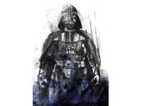 Komar vlies fotótapéta Star Wars Watercolor Vader 200 cm x 280 cm