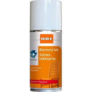 Spray fehér festékkel, sokoldalú felhasználásra.