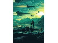 Komar vlies fotótapéta Star Wars X-Wing Assault Takodana 200 cm x 280 cm