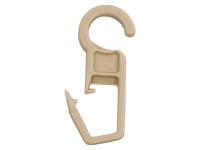 Gardinia Lugano ráncszedő akasztó fehér