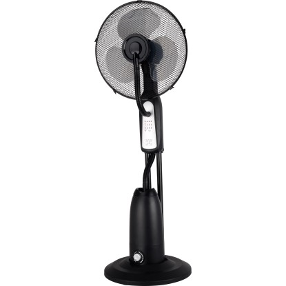 VLC álló ventilátor ködporlasztó funkcióval fekete