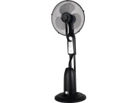 VLC álló ventilátor ködporlasztó funkcióval fekete