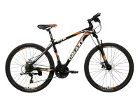GALAXY MT16 kerékpár fekete-narancs