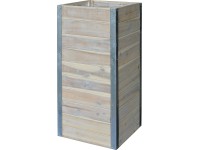 Virág cserép fa szögletes 19 cm x 19 cm x 48 cm Virág cserép fa szögletes 19 cm x 19 cm x 48 cm